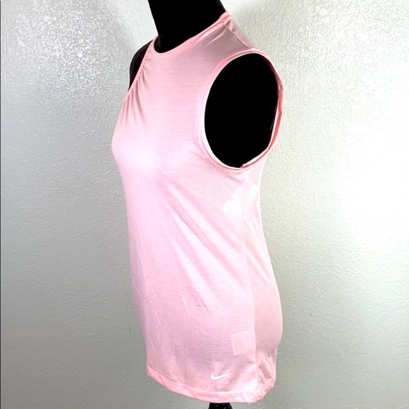 [ NIKE ] Dri Fit Unique Pink Tank Top - Picture 4 of 8